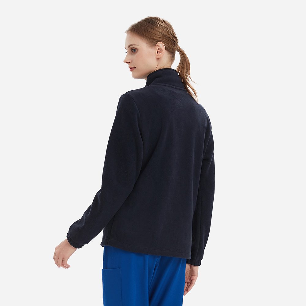 Jaqueta de fleece, vista traseira